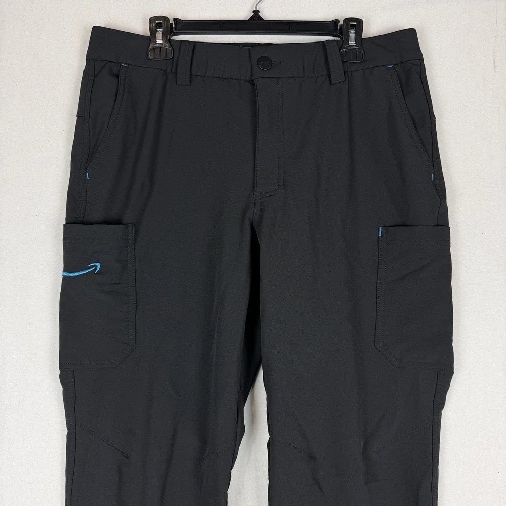 Amazon Delivery Pants Mens 36x31 Black‎ Cargo Stretch Workwear Utility Luly Yang